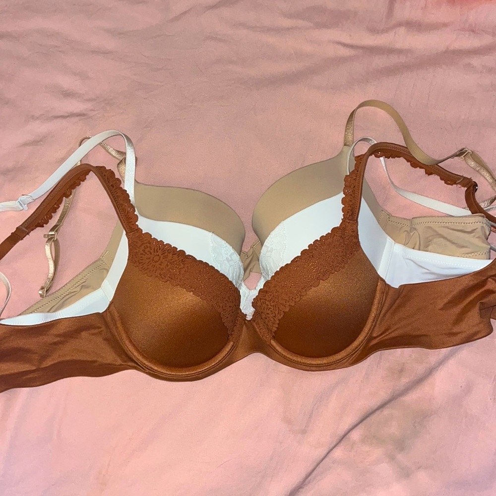 3 32B push up bras